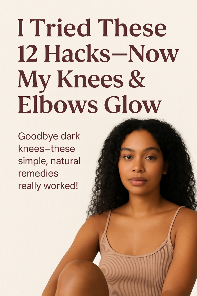 12 Natural Tips to Brighten Dark Knees and Elbows