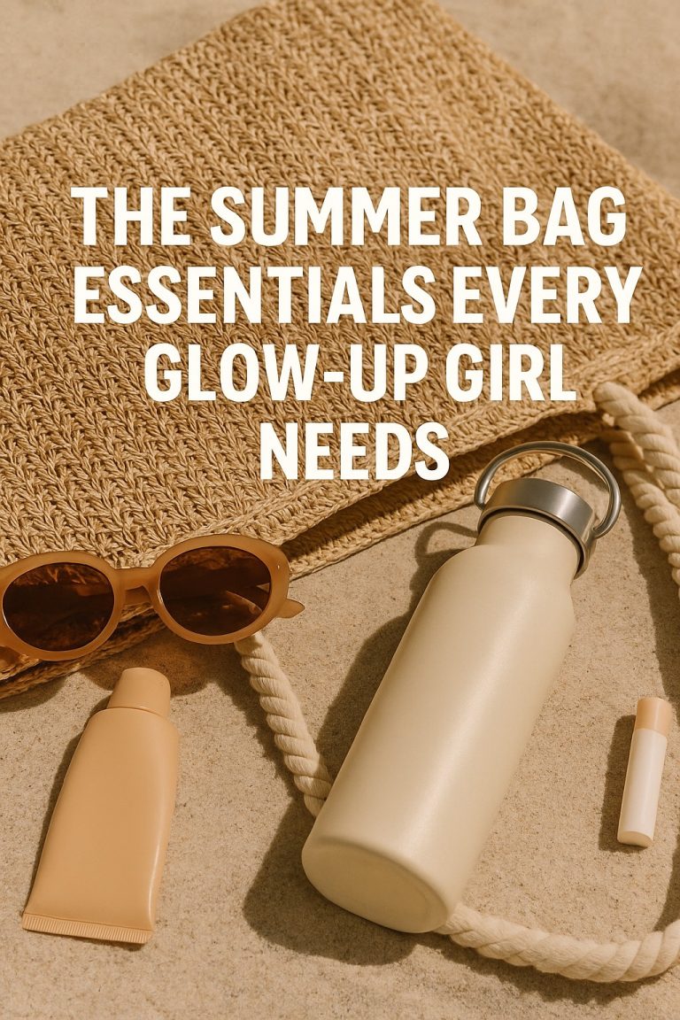 👜 The Summer Bag Essentials Every Glow-Up Girl Needs